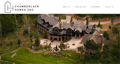 Desktop Screenshot of chamberlainhomesinc.com